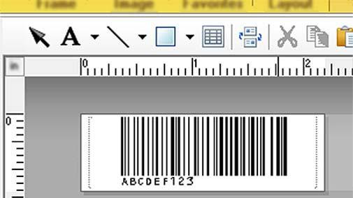 Tisk štítků pomocí funkce P-touch Template Rozšířený tisk šablony 5 Stáhněte šablonu a naskenováním čárového kódu vytiskněte kopii nebo vložte naskenovaná data do jiné šablony.