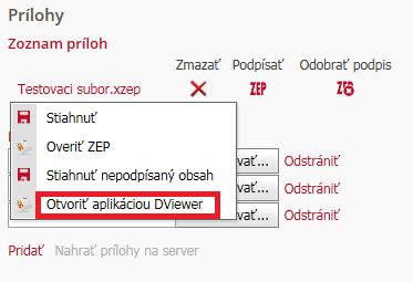 Upozornenie: Elektronické dokumenty vo formáte textových súborov PDF (Portable Document format) posielané v prílohe, ktoré sa podpisujú kvalifikovaným elektronickým podpisom je potrebné ukladať vo