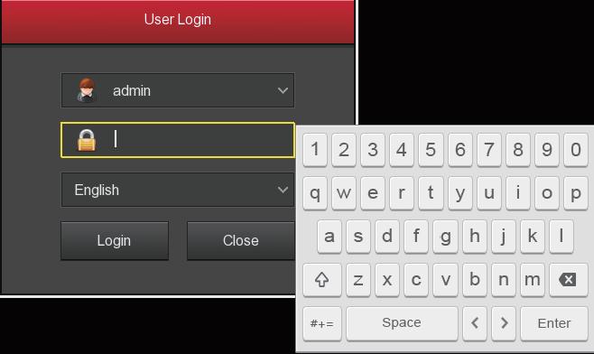 Dvojklik přepíná mezi celou obrazovkou a zobrazení všech kanálů. 1.Vstup do menu Pro přihlášení do systému klikněte pravým tlačítkem. Levým klikem [Menu], vstupte do hlavního menu.