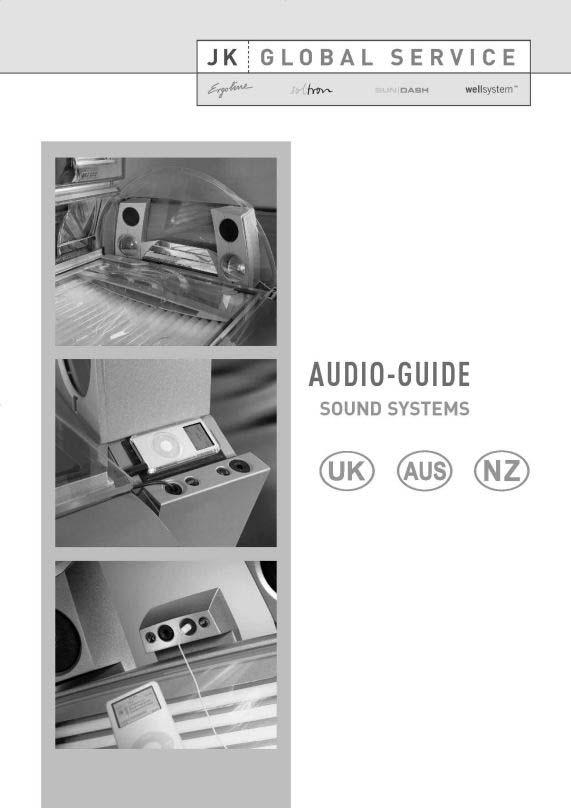 Informace pro provozovatele Hudba MP3 (opčně) Při soukromém používání přehrávače MP3 během opalování se nejedná o veřejnou reprodukci v autorskoprávním smyslu, provozovateli studia tudíž nevzniká