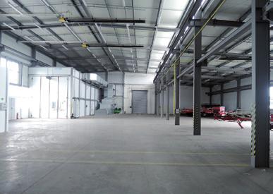 627 m 2 Novostavba výrobní a skladovací haly město Rokycany, Arbesova ulice 25.000.000,- UP 1.