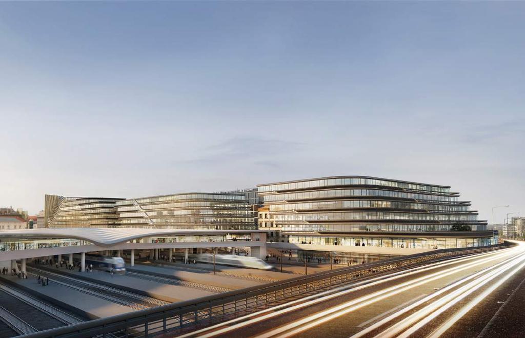 56 CENTRAL BUSINESS DISTRICT JAKO SVĚTOVÁ ARCHITEKTURA PRO PRAHU? Penta postaví CBD podle Zahy Hadid.