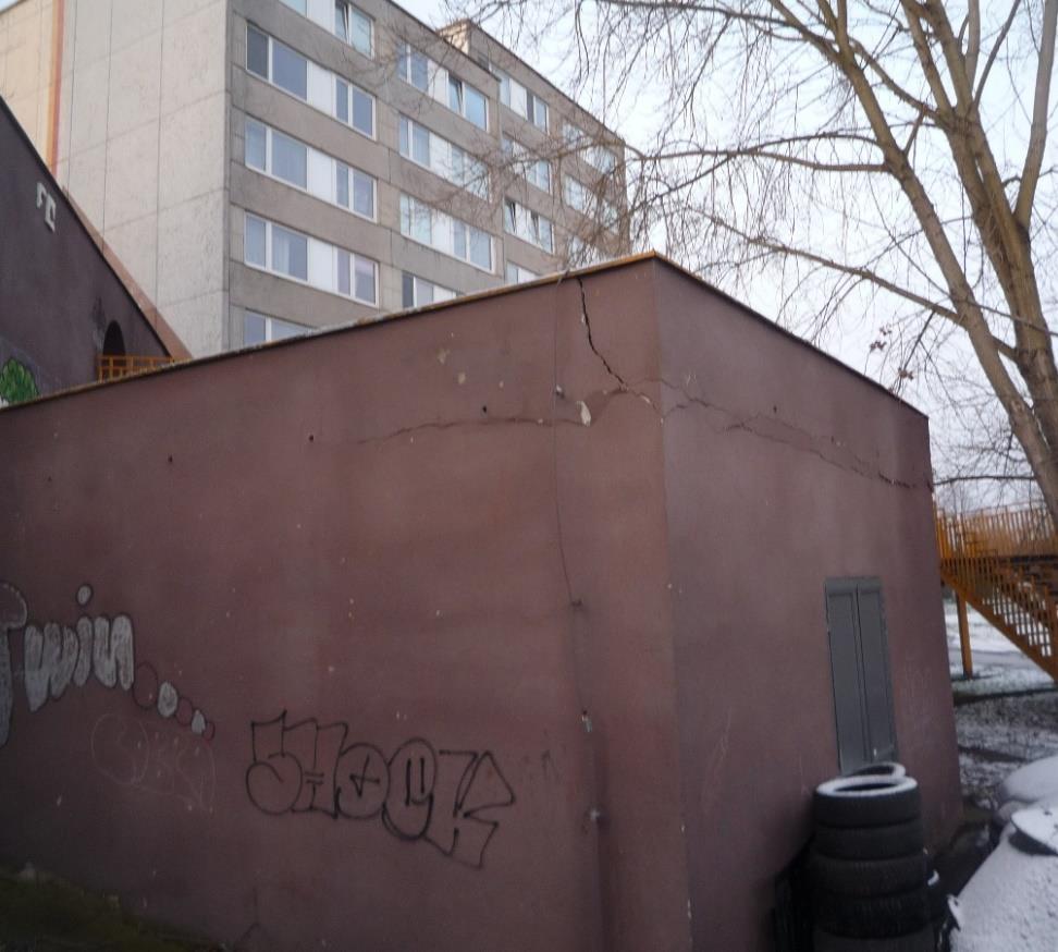 Obvodový plášť (výměníkové stanice) Vykazuje