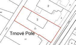 G** Stavební pozemek 2 740 m 2, Trnové Pole Okres Znojmo, Trnové Pole.
