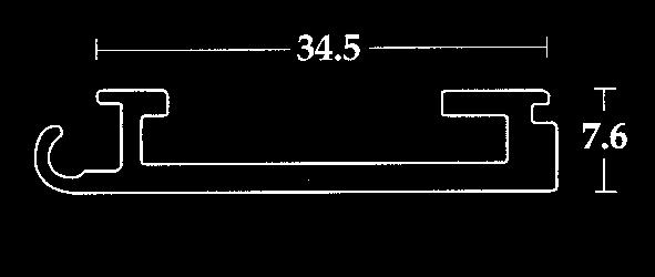 A5 hliník 650, 1300, 2600 mm 1ks ZAP.0702.