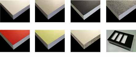Specifikace Vynikající akustické hodnoty (testováno s použitím DIN EN ISO354/DIN EN ISO 11654) Zvuková pohltivost - absorbce zvuku Home & Office Print & Art Wall 1) Složení RECwhite: 60 %