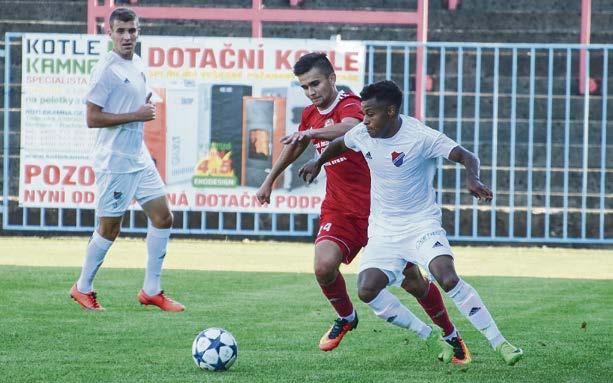 25. ČERVENCE 2017 STRANA 13 Poslední prověrka Třince dopadla báječně. Nečkova parta si v Havířově podala Ostravu Skvělá práce!