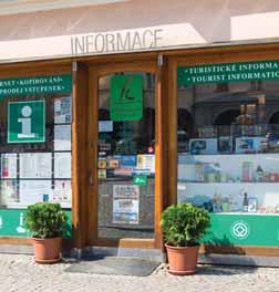 Informační centrum Litomyšl Smetanovo náměstí 72 570 01 Litomyšl tel.: +420 461 612 161 e-mail: ic@litomysl.cz www.ticlitomysl.cz Infocentrum Humpolec Proč právě k nám?