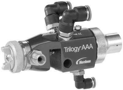 Bezvzduchové automatické stříkací pistole Trilogy s přívodem