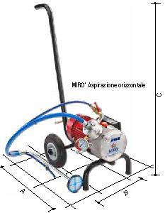 PRŮTOK 2,2 l/min 2,2 l/min HMOTNOST 23 kg 20 kg ROZMĚRY Délka (A): 400 mm Délka (A): 440 mm Šířka (B): 400 mm Šířka (B): 400 mm Výška (C): 900 mm Výška (C): 500 mm * poznámka: na přání lze čerpadlo