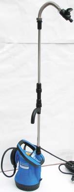 Ø pevných příměsí 3 mm Max. Ø pevných příměsí 5 mm Hmotnost 4,4 kg Hmotnost 4,1 kg 1.