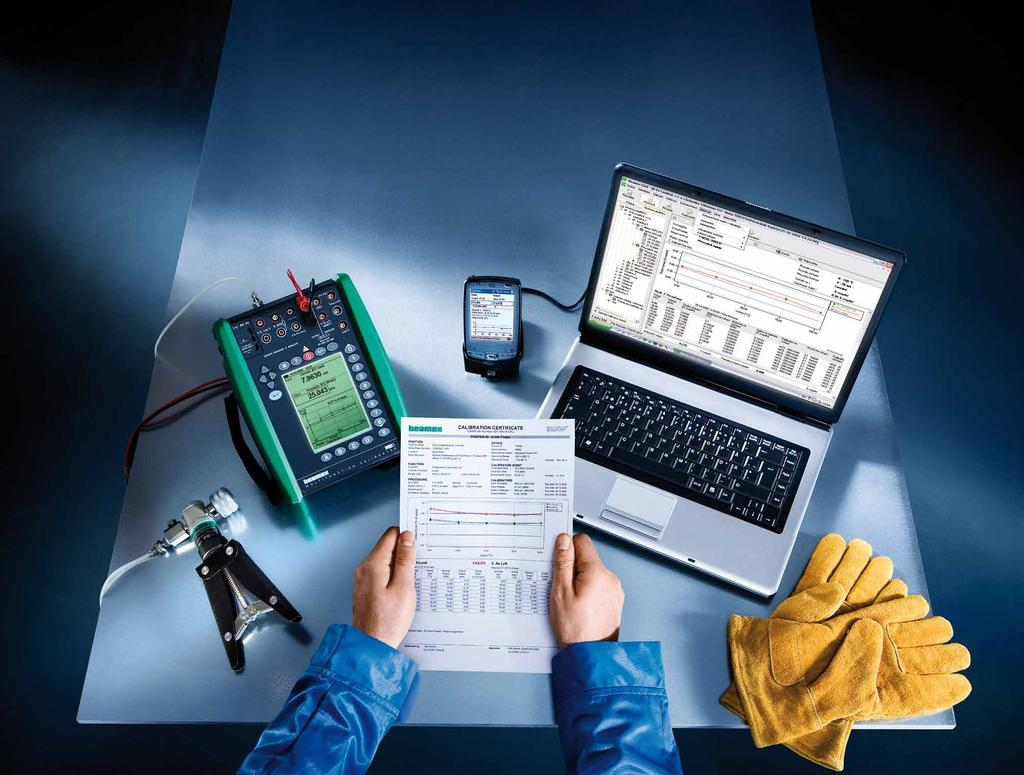 18 KALIBRAČNÍ PROGRAM Beamex CMX Kalibrační program Maximalizuje kvalitu a produktivitu řízení kalibračních činností snadný a moderní
