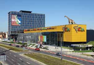 PŘÍKLADY INSTALACÍ Galerie Harfa Síť dálkového vytápění, Trenčín Galerie Harfa je s celkovou prodejní plochou 49 000 m² největší obchodní středisko v Praze.