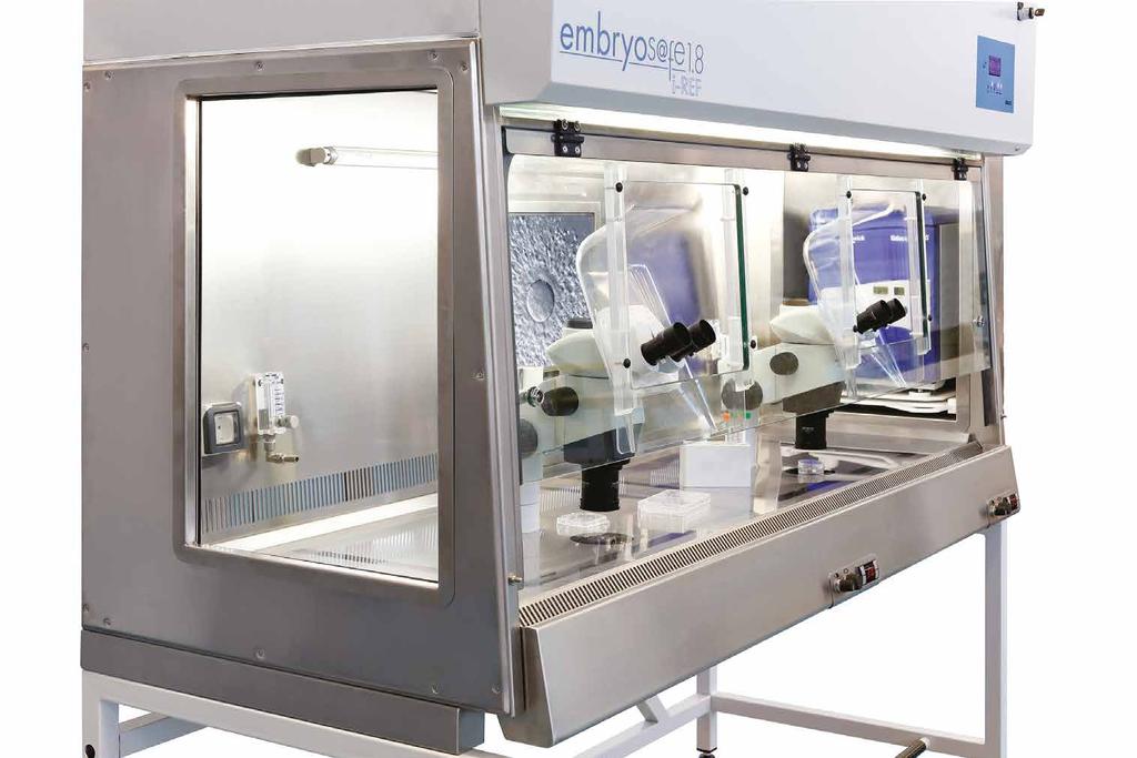 Embryos@fe Vertikální laminární proudění s částečnou recirkulací vzduchu neporušené