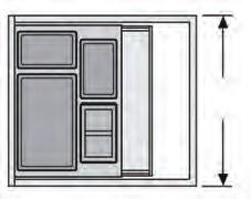 4/54 Triple XL 3631-61 Objem nádob:1 x 24 l, 3 x 10 l, 1 x víko pro 10 l