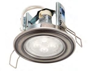 LED SVÍTIDLA BODOVÁ LED svítidlo PASSEPARTOUT Rustikální bodové svítidlo 12 V Rozměry: průměr 76-80 mm, výška nad plochu 3,0 mm Montáž: zapuštěná; průměr vrtání 68 mm, hloubka 12 mm Příkon: 12 V DC /