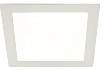 LED SVÍTIDLA STROPNÍ LED svítidlo PALLADIO Stropní zapuštěné LED svítidlo čtvercové 230 V napájení přímo ze sítě Rozměry: 115 x 115, 180 x 180 nebo 220 x 220 mm,