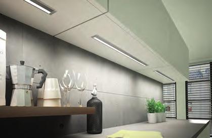 délky svítidla Barevné provedení: ALU Zdroj světla: plochá LED Barva světla: 3000 K, 4000 K Napájení: integrované - svítidlo se zapojí přímo do sítě A++ CRI 85 42 +0,5 13 249 16 +0,5 42 +0,5 délka