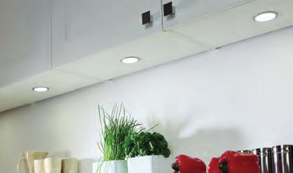 plochá LED Barva světla: 3000 K nebo 4000 K Napájení: přímo ze sítě - 230 V Pozn.