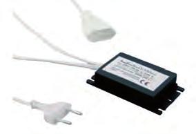 DOPLŇKY - VYPÍNAČE LED IR-K1 control set 230 V AC Rozměry řídící jednotky: 75 x 34 mm Vstup: 230 V