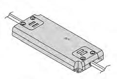DOPLŇKY - NAPÁJENÍ Napájení konstantním napětím 12 V DC nebo 24 V DC ekonomická varianta Vstupní napětí: 230 V Výstupní napětí:12 nebo 24 V DC Připojovací kabel: 2000 mm s Euro koncovkou,