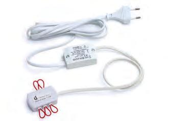 mm s Euro koncovkou Výstupní kabel: 500 mm s děličem Označení Výstupní proud Příkon Rozměry Koncovka DL 0841601 350 ma 6 W 58 x 35 x 50 mm Euro / 6ti dělič DL 0841701 350 ma 12 W 110 x 45 x 20 mm
