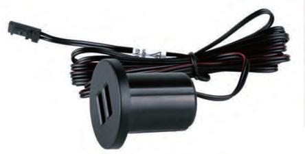 Napájecí kabel: USB Barevnost: černá, bílá Ø 95 3 18 Ø 79 Nabíječka Aircharge BW