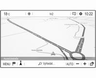 36 Navigace Stisknutím tlačítka NAV zobrazte hlavní nabídku navigace. Zvolení adresy z mapy Klepněte na požadované místo na mapě. Mapa se vycentruje okolo tohoto umístění.