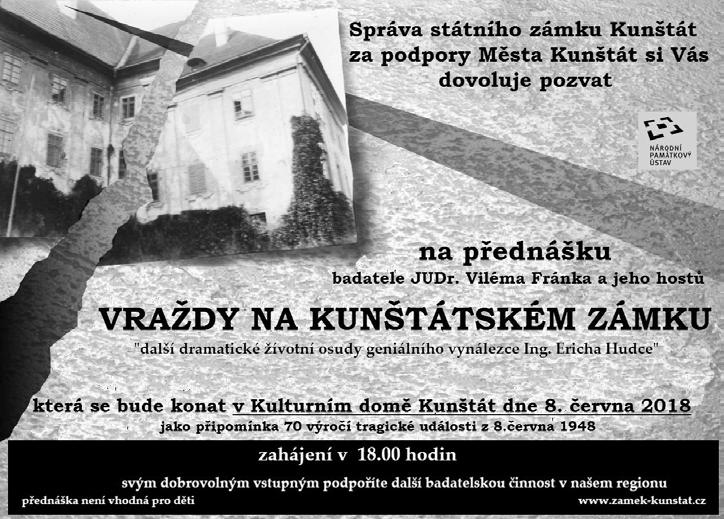 JEDNODENNÍ ZÁJEZDY MINIBUSEM ČERVEN 2018 Odjezdy z Kunštátu, Letovic, Boskovic (a Brna) CA romtan tel.: 516 
