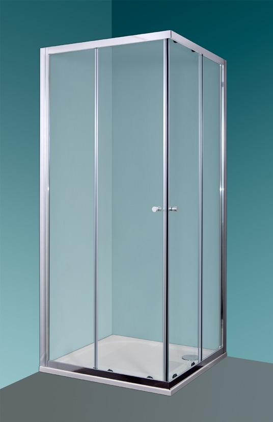 stone Sprchový box s vaničkou z litého mramoru Rozměr: 90 90 x 198 cm Výplň: 4 mm tvrzené bezpečnostní Rám: ALU tmavě šedý Šířka vstupu: 50 cm