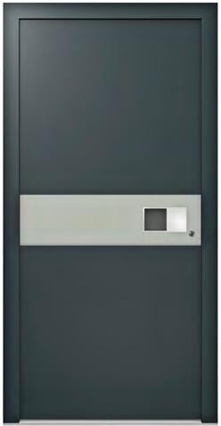 DVEŘE Dřevohliník HT 400 FL barva: rám HM716, křídlo