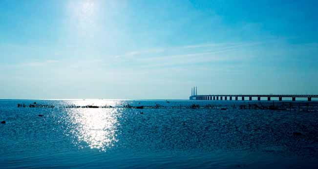 Most přes průliv Öresund, který spojuje dánskou Kodaň a švédské Malmö Skanska Home Center Sokolovská Historie společnosti Skanska Karlínské náměstí Metro (B) Křižíkova Původní švédskou AB Skanska