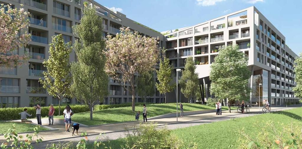 14 V bytovém projektu Port Karolína by ve čtyřech na sebe navazujících etapách mělo postupně vyrůst 580 nových domovů.