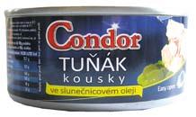 47,80 Tuňák kousky Condor