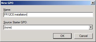 9. Pravým tlačítkem klepněte na nově vytvořený objekt Group Policy (Zásady skupin) a z nabídky