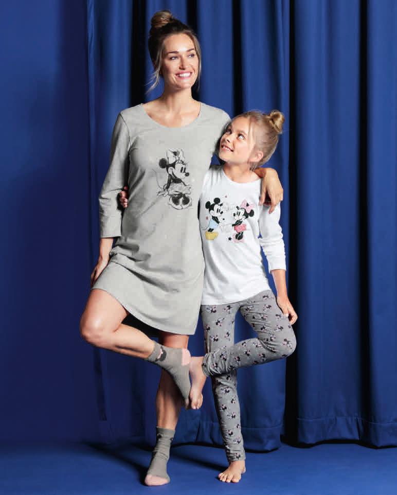 4 Pyžamo»Disney«S biobavlnou Kč 399,- 1 Noční košile»disney«95 % bavlna (biobavlna), 5 % elastan (LYCRA ). Vel. S 36/38 XL 48/50.