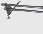 Délka = 1000 mm Sněhová zábrana 1m (set) 650,-