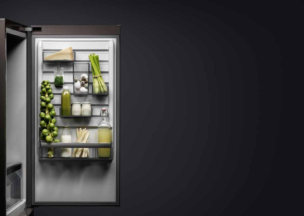 PŘÍSLUŠENSTVÍ PRO CHLADNIČKY SVĚŽEJŠÍ KUCHYŇSKÉ PROSTŘEDÍ Teplota chlazených ingrediencí později ovlivňuje chuť připravených pokrmů.