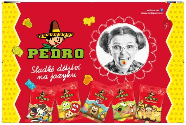 UTB ve Zlíně, Fakulta multimediálních komunikací 66 Obrázek 19 Banner (zdroj vlastní) Veškerá reklama a obecně i veškerá marketingová komunikace byla nejsilnější po znovuuvedení značky Pedro na český
