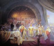 italská práce ze 17.stol. 50.000 Kč 46 47) slovanská epopej II. Alfonse Muchy.