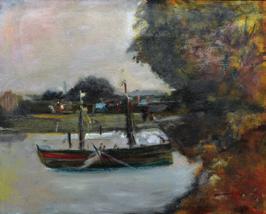 Olej na plátně, 69 x 85 cm, signováno, rám. 9.