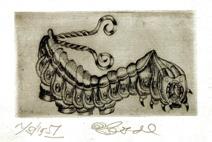 Lept s akvatintou, 20 x 30 cm, signováno tužkou, datováno 1975-1999,
