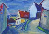 Suchá jehla, 7 x 12 cm, signováno tužkou, datováno 1951, výtisk č.