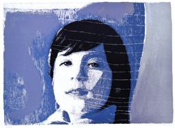 Barevná litografie, 38 x 54 cm, signováno tužkou, datováno 2009, volný