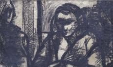 Barevný lept s akvatintou, 77 x 58 cm, signováno tužkou, datováno