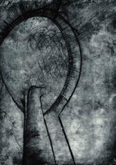 Litografie, 42 x 29 cm, signováno tužkou, datováno 2001, autorský