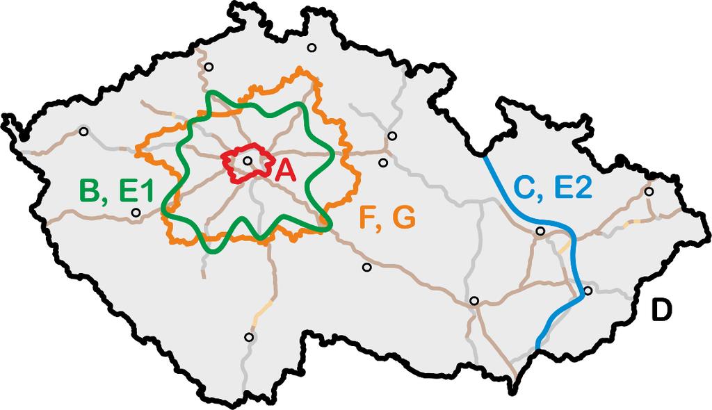 Dopravní problémy se snáze řeší v lokalitách, kde jsou k dispozici alternativní objízdné trasy nebo dostatečné kapacitní rezervy na dopravní síti.