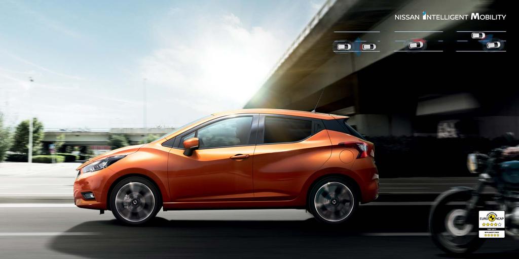 NISSAN INTELLIGENT DRIVING JEŠTĚ VÍCE SEBEDŮVĚRY Spolehněte se na pomoc radaru a kamer a užívejte si radost z jízdy.