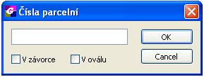 jejich směr s uvažovaným šrafováním může uživatel změnit jejich směr. Dále se funkce dotáže na velikost krátkých šrafovacích úseček (podle nastavení GeoWinu(Viz 9.5) ) 6.