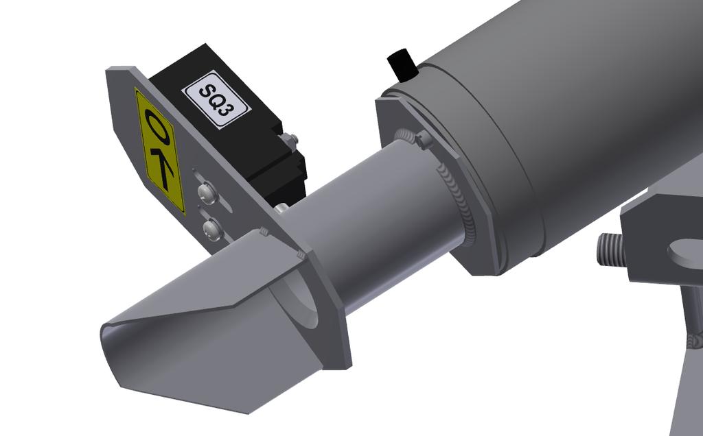 The SQ3 limit switch serve for blocking and signalling of motor drive units in case of doing of emergency control by handle. The unit is fixed on the output of motor near hexagonal nut.
